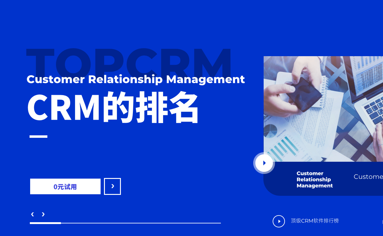 管理系統CRM的排名