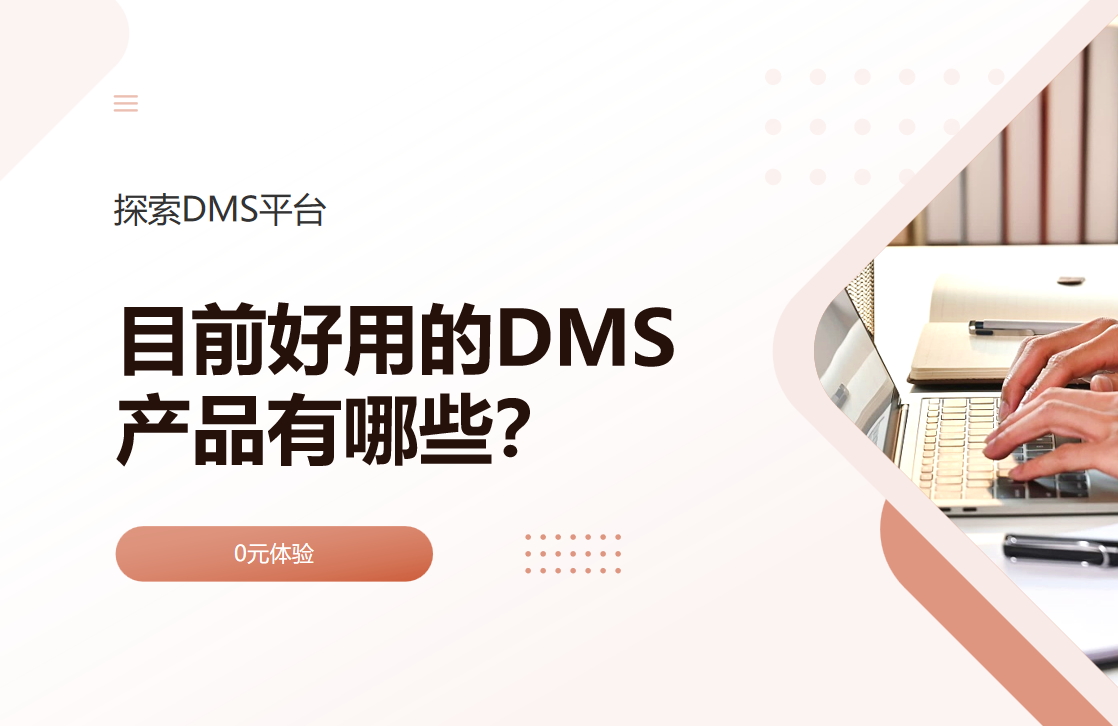 目前好用的DMS產(chǎn)品